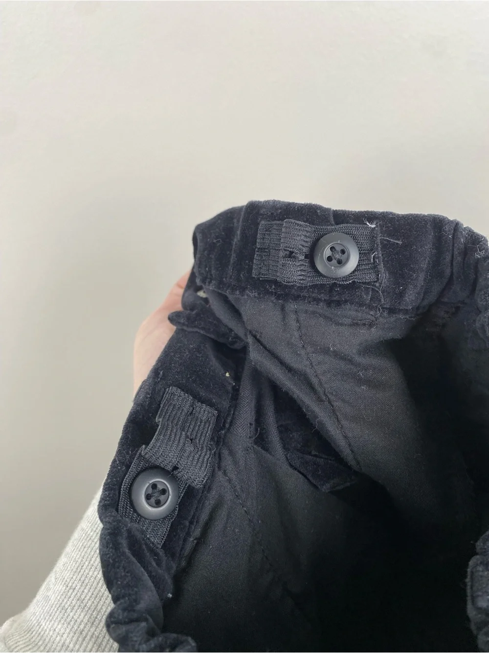 Gymboree Boys Black Velvet Pants 5T